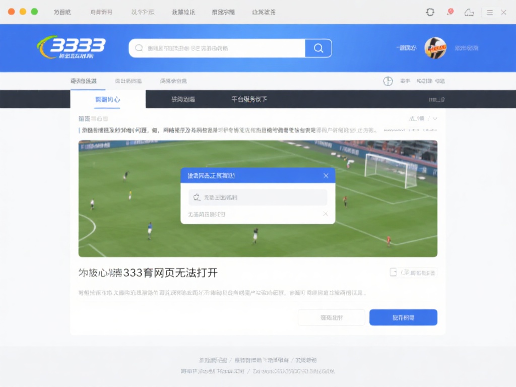 应对333体育网页无法打开的方法与专业建议汇总 遭遇网页无法正常访问是一件令人头疼的事情,尤其在想
