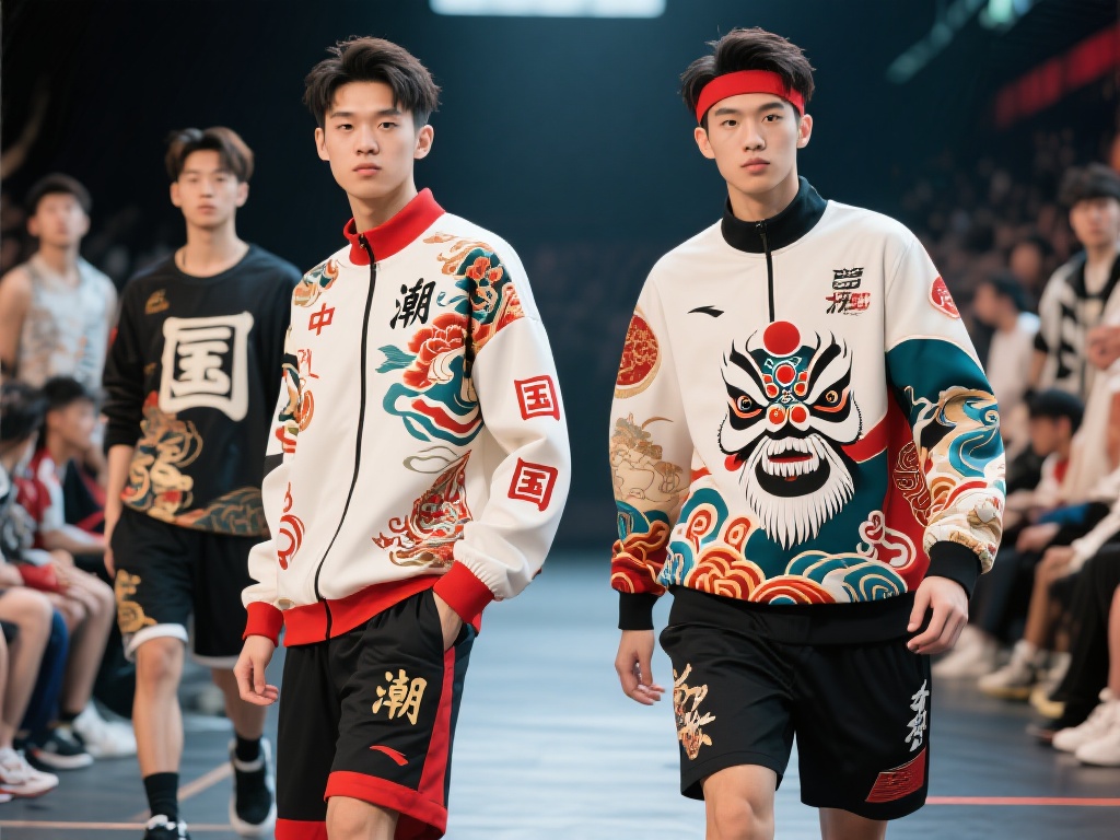 体育国潮服装探秘:引领年轻潮流新风尚 近年来,体育国潮服装逐渐成为年轻人争相追捧的新风尚