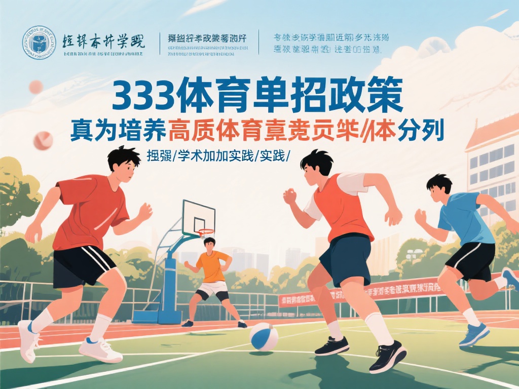 探讨333体育单招政策对考生影响与发展机遇 具体来说,333体育单招政策专为培养高素质体育人才