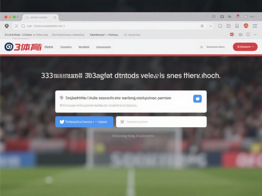 遇到网页无法访问，很有可能是333体育服务器正在维